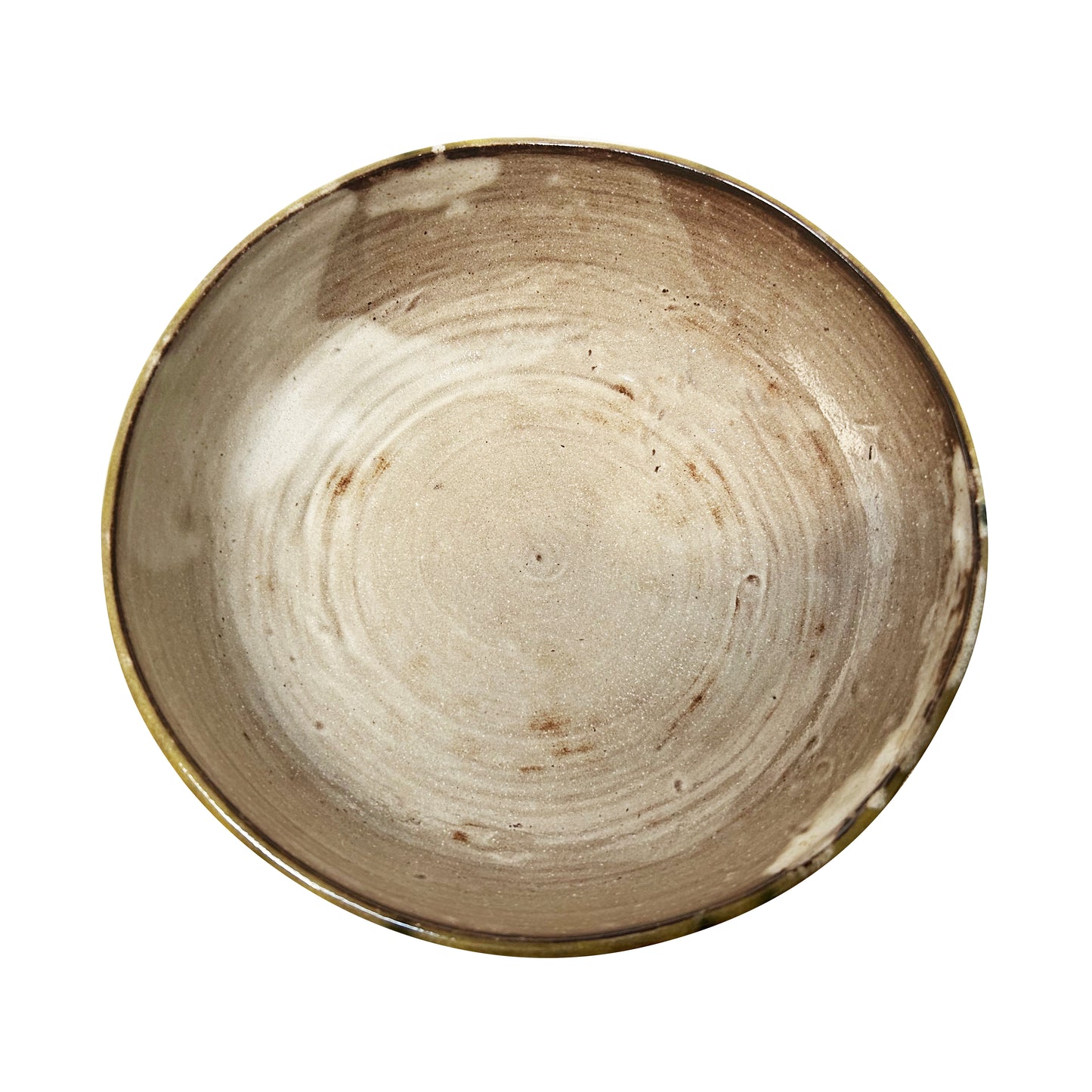David Changar Moss & Gold Reveries Glaze Bowl