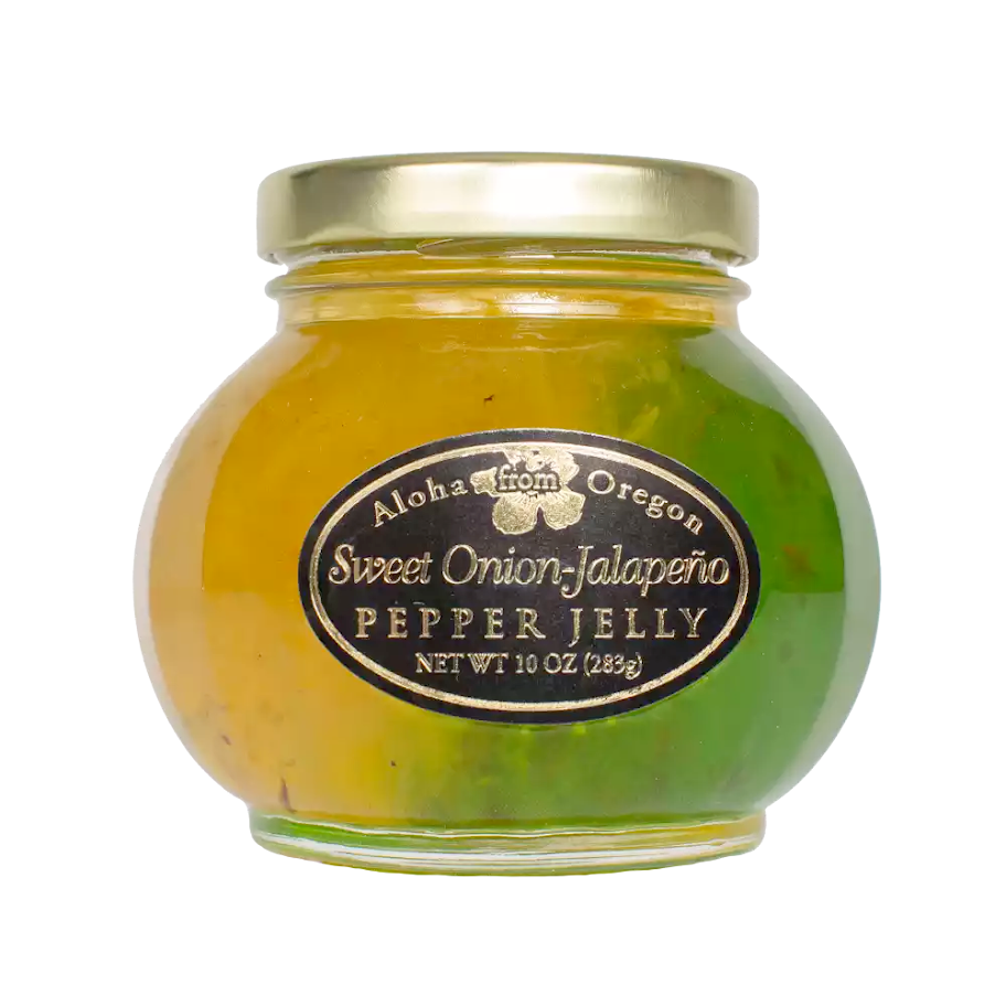 Aloha from Oregon Sweet Onion/Jalapeno Split Pepper Jelly